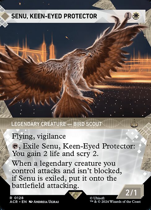 Senu, Keen-Eyed Protector (128) [Assassin's Creed]