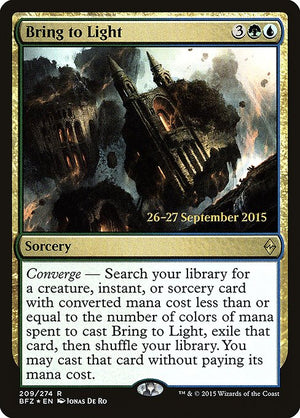Bring to Light (209s) [Battle for Zendikar Promos]