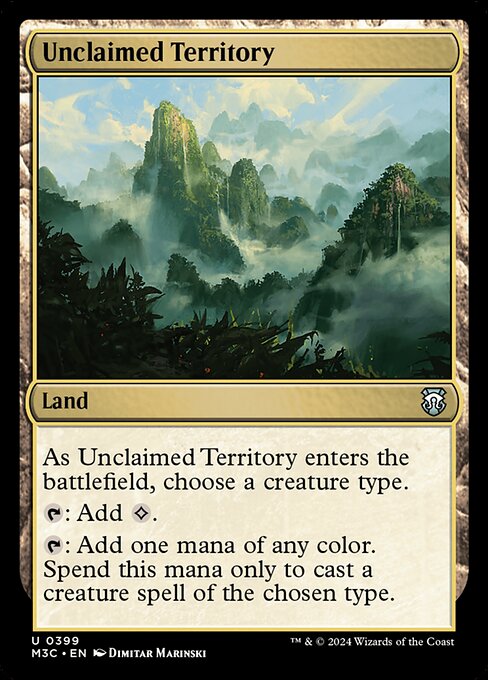 Unclaimed Territory (399) [Modern Horizons 3 Commander]