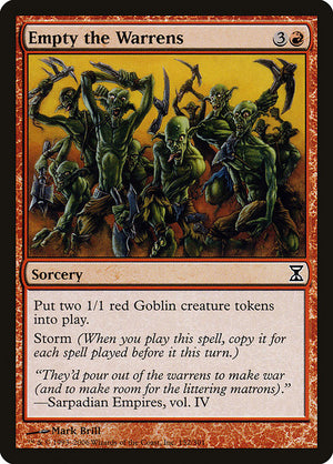 Empty the Warrens (152) [Time Spiral]