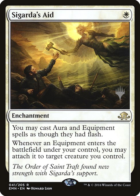 Sigarda's Aid (41p) [Eldritch Moon Promos]