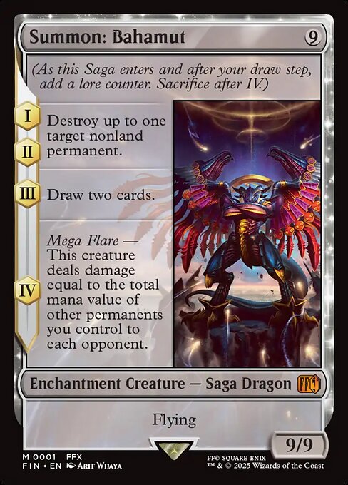 Summon: Bahamut (1) [Final Fantasy]