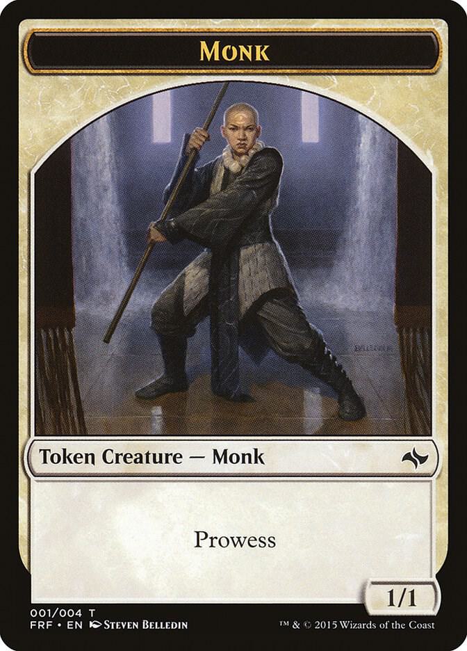 Monk Token (1) [Fate Reforged]