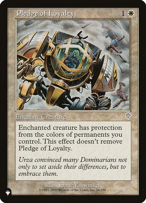 Pledge of Loyalty (INV-24) [The List]