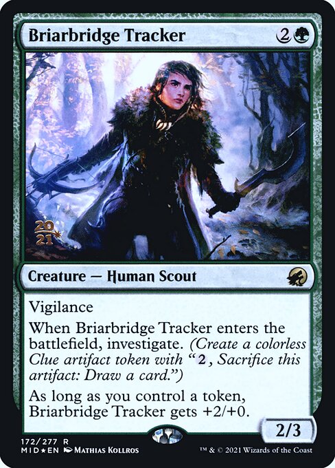 Briarbridge Tracker (172s) [Innistrad: Midnight Hunt Promos]