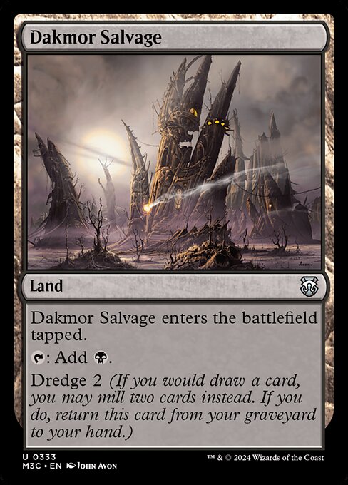 Dakmor Salvage (333) [Modern Horizons 3 Commander]