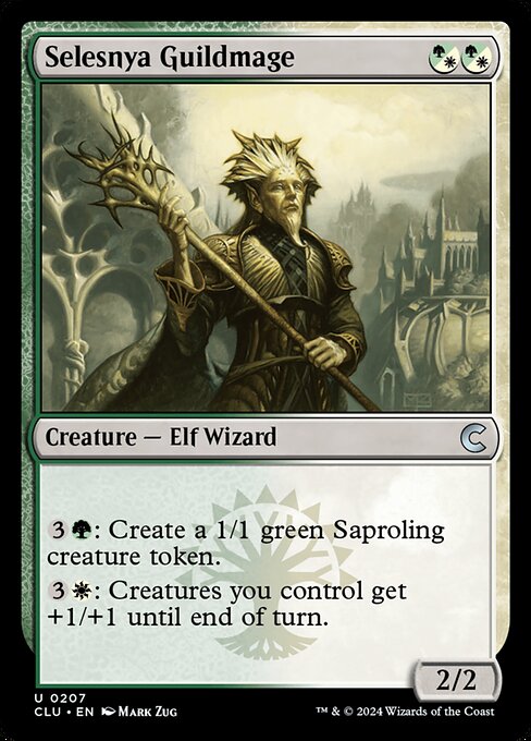 Selesnya Guildmage (207) [Ravnica: Clue Edition]