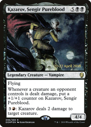Kazarov, Sengir Pureblood (96s) [Dominaria Promos]