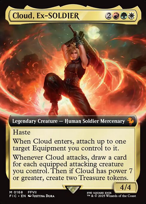 Cloud, Ex-SOLDIER (168) [Final Fantasy Commander]