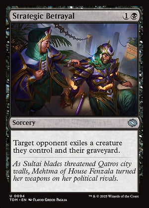 Strategic Betrayal (94) [Tarkir: Dragonstorm]