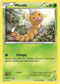 Weedle (1/160) [XY Primal Clash]