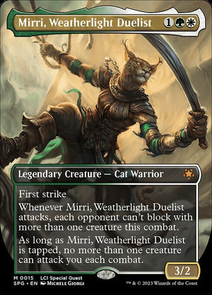 Mirri, Weatherlight Duelist (15) [Special Guests] [Borderless]
