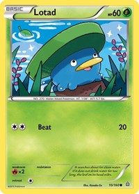 Lotad (10/160) [XY Primal Clash]