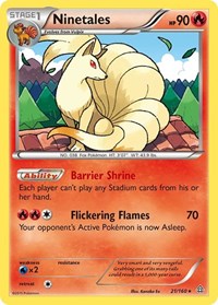 Ninetales (21/160) [XY Primal Clash]
