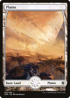 Plains (266) [Zendikar Rising] [Full Art]