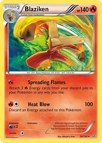 Blaziken (28/160) [XY Primal Clash]