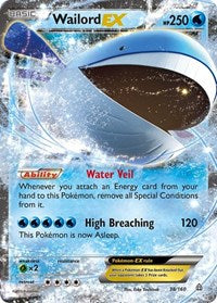 Wailord EX (38/160) [XY Primal Clash]
