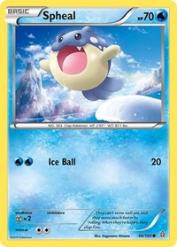 Spheal (46) (46/160) [XY Primal Clash]