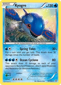 Kyogre (53/160) [XY Primal Clash]