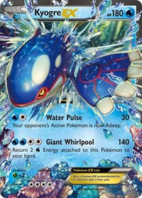 Kyogre EX (54/160) [XY Primal Clash]