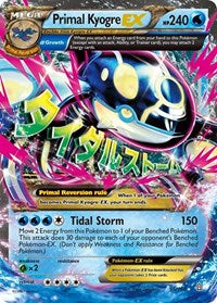Primal Kyogre EX (Alpha) (55/160) [XY Primal Clash]