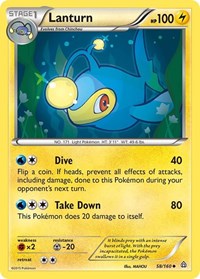 Lanturn (58/160) [XY Primal Clash]