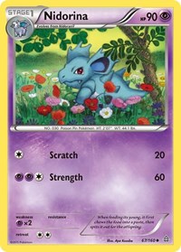 Nidorina (67/160) [XY Primal Clash]
