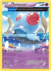 Tentacool (Alpha) (71/160) [XY Primal Clash]