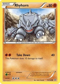 Rhyhorn (74/160) [XY Primal Clash]