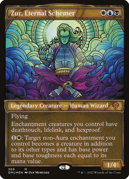 Zur, Eternal Schemer (368) [Dominaria United] [Showcase]