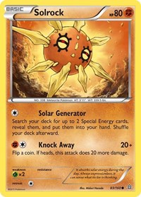 Solrock (83/160) [XY Primal Clash]
