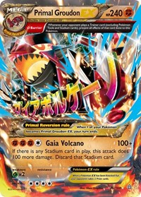 Primal Groudon EX (Omega) (86/160) [XY Primal Clash]