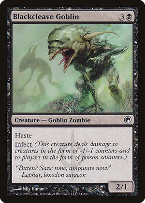 Blackcleave Goblin (54) [Scars of Mirrodin]