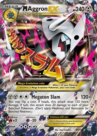 M Aggron EX (94/160) [XY Primal Clash]