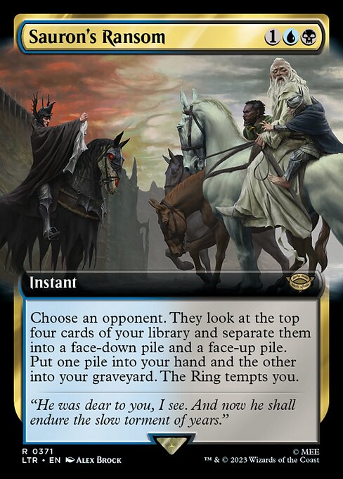 Sauron's Ransom (371) [The Lord of the Rings: Tales of Middle-earth] [Extended Art]