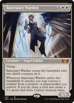 Sanctuary Warden (343) [Streets of New Capenna] [Showcase]
