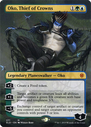 Oko, Thief of Crowns (271) [Throne of Eldraine] [Borderless]