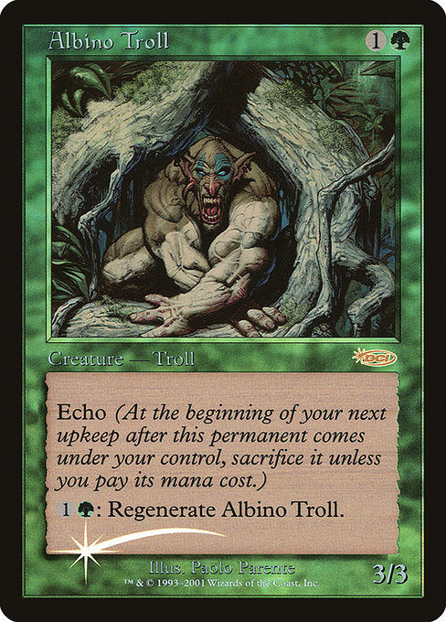 Albino Troll (2) [Friday Night Magic 2002]