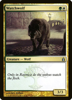Watchwolf (239) [Ravnica: City of Guilds]