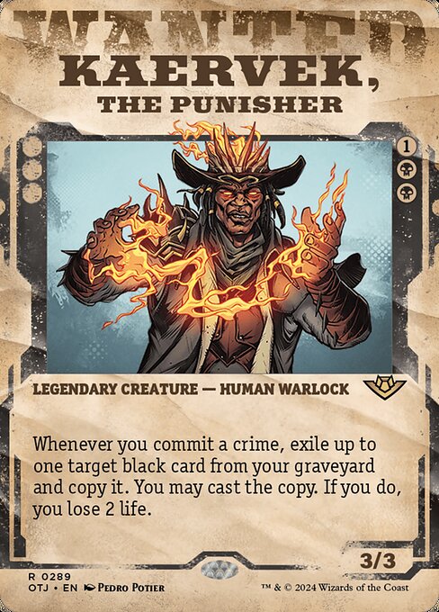 Kaervek, the Punisher (289) [Outlaws of Thunder Junction]