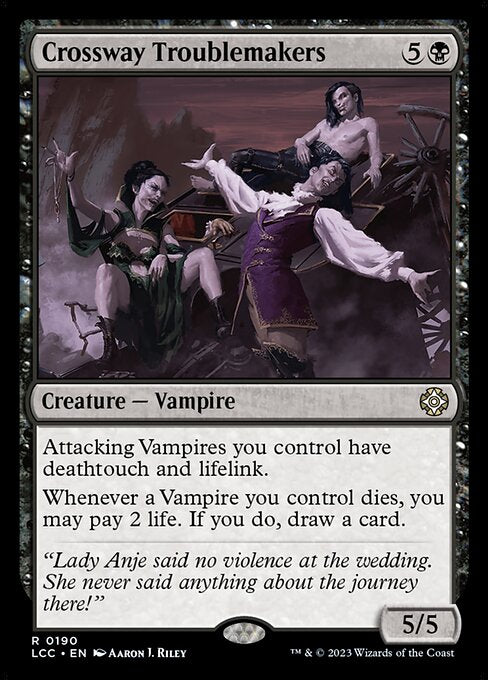 Crossway Troublemakers (190) [The Lost Caverns of Ixalan Commander]