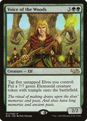 Voice of the Woods (14) [Duel Decks Anthology: Elves vs. Goblins]