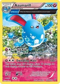 Azumarill (Alpha) (104/160) [XY Primal Clash]