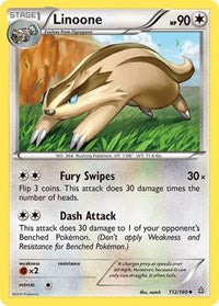 Linoone (112/160) [XY Primal Clash]