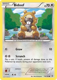 Bidoof (116/160) [XY Primal Clash]