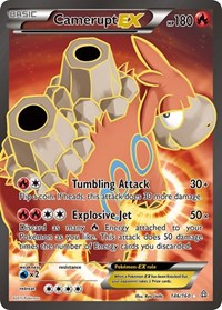 Camerupt EX (146 Full Art) (146/160) [XY Primal Clash]