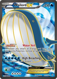 Wailord EX (147 Full Art) (147/160) [XY Primal Clash]