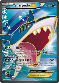 Sharpedo EX (152 Full Art) (152/160) [XY Primal Clash]