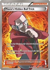 Maxie's Hidden Ball Trick (158 Full Art) (158/160) [XY Primal Clash]