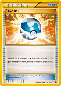 Dive Ball (161 Secret Rare) (161/160) [XY Primal Clash]